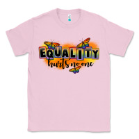 Bubblegum Pink Equality hurts no one Classic Tee - FaDigitalArtStudio