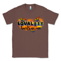 Chestnut Equality hurts no one Classic Tee - FaDigitalArtStudio