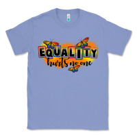 Colony Blue Equality hurts no one Classic Tee - FaDigitalArtStudio