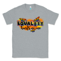 Heather Grey Equality hurts no one Classic Tee - FaDigitalArtStudio
