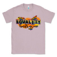 Lilac Equality hurts no one Classic Tee - FaDigitalArtStudio