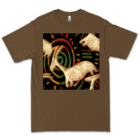 Cacao african ethnic animal seamless pattern Premium Tee - BundleAndBundleShop