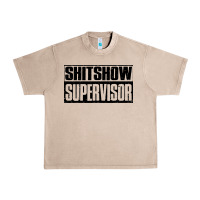 French Oak shitshow supervisor Urban Heavy Tee - DesigneFamous