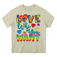 Mossy Western Love Who You Want Heavy Core Tee - BundleAndBundleShop
