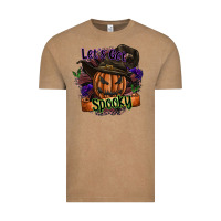 Vintage Coffee lets get spooky Vintage Tee - SublimationCraftShop