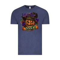 Vintage Denim lets get spooky Vintage Tee - SublimationCraftShop
