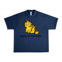Navy comrade garf classic Urban Heavy Tee - DesigneFamous