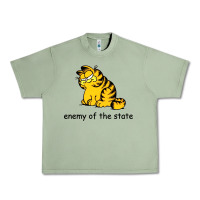Oil Green comrade garf classic Urban Heavy Tee - DesigneFamous