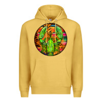 Antique Gold lobster Premium Hoodie - BarkalooDesign