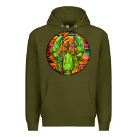 Army Green lobster Premium Hoodie - BarkalooDesign