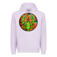 Lilac lobster Premium Hoodie - BarkalooDesign