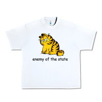 White comrade garf classic Urban Heavy Tee - DesigneFamous