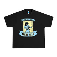 Black fight milk classic Urban Heavy Tee - DesigneFamous