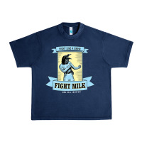 Navy fight milk classic Urban Heavy Tee - DesigneFamous