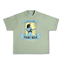 Oil Green fight milk classic Urban Heavy Tee - DesigneFamous