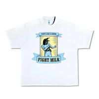 White fight milk classic Urban Heavy Tee - DesigneFamous