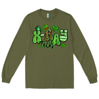 Army Green x ray tech st patrick's day Long Sleeve Tee - Artiststas