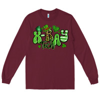 Burgundy x ray tech st patrick's day Long Sleeve Tee - Artiststas