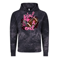 Cloud Black Pink Out Football Vintage Hoodie - BarkalooDesign