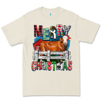 Bone merry christmas simmental cow Premium Tee - FaDigitalArtStudio