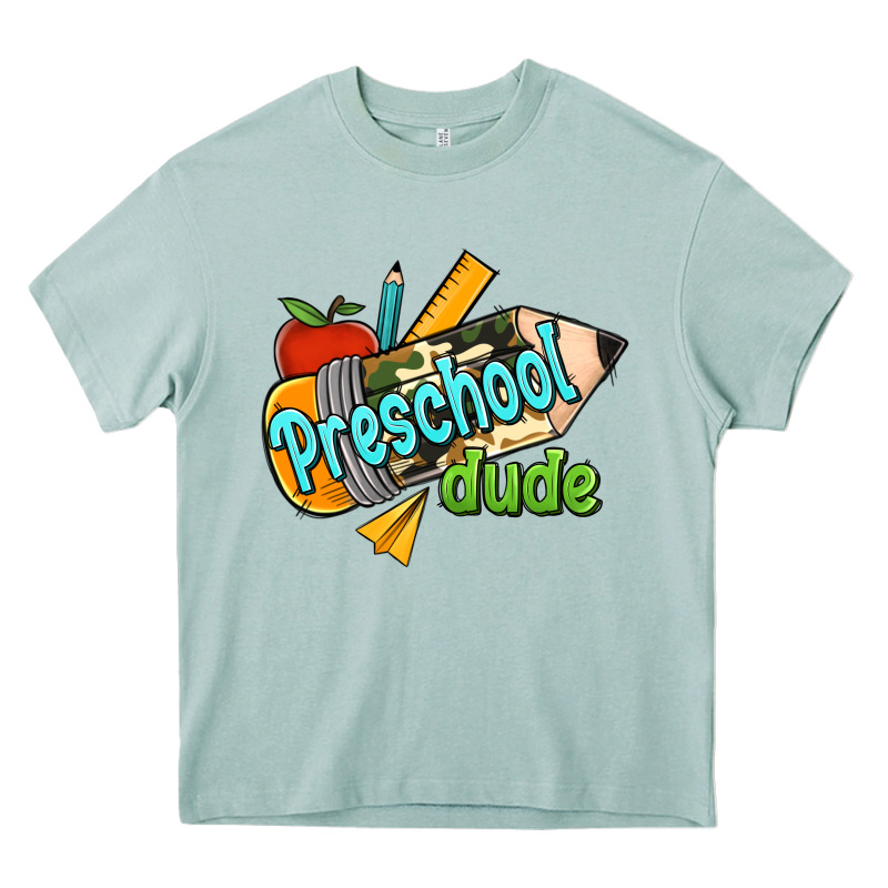 Preschool Dude Heavy Core Tee by RanaPortraitStore | Teevron
