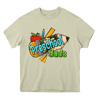Mossy preschool dude Heavy Core Tee - RanaPortraitStore