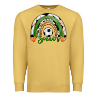 Antique Gold Soccer Rainbow Premium Sweatshirt - RanaPortraitStore