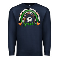Navy Soccer Rainbow Premium Sweatshirt - RanaPortraitStore