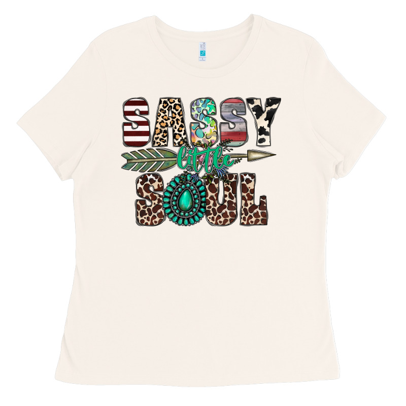 Sassy Little Soul Ladies Tee by CowhideDigitalArt | Teevron