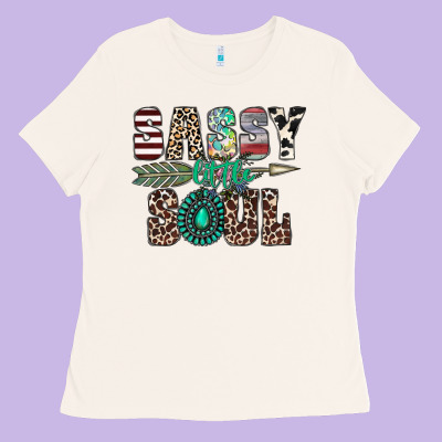 Sassy Little Soul Ladies Tee Designed By Cowhidedigitalart