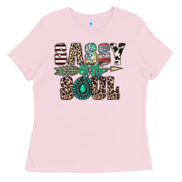 Bubblegum Pink sassy little soul Ladies Tee - CowhideDigitalArt