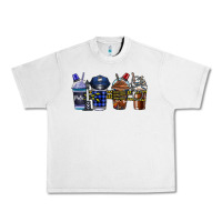 Lunar Rock Police Coffee Urban Heavy Tee - CowhideDigitalArt