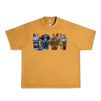 Peanut Butter Police Coffee Urban Heavy Tee - CowhideDigitalArt