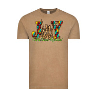 Vintage Coffee joy Christmas Rockin Vintage Tee - CowhideDigitalArt