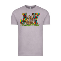 Vintage Zinc joy Christmas Rockin Vintage Tee - CowhideDigitalArt