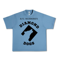 Pebble Blue lassos diamond dogs classic Urban Heavy Tee - DesigneFamous