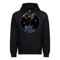 Black Space Travel Urban Hoodie - Bettercallsaul