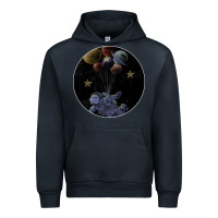 Navy Space Travel Urban Hoodie - Bettercallsaul