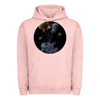 Pigment Salmon Space Travel Urban Hoodie - Bettercallsaul