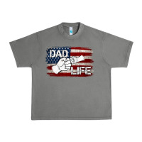 Tornado Dad Life with American Flag Urban Heavy Tee - Jasminsmagicworld