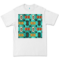 White native american aztec seamless pattern 3 Premium Tee - BundleAndBundleShop