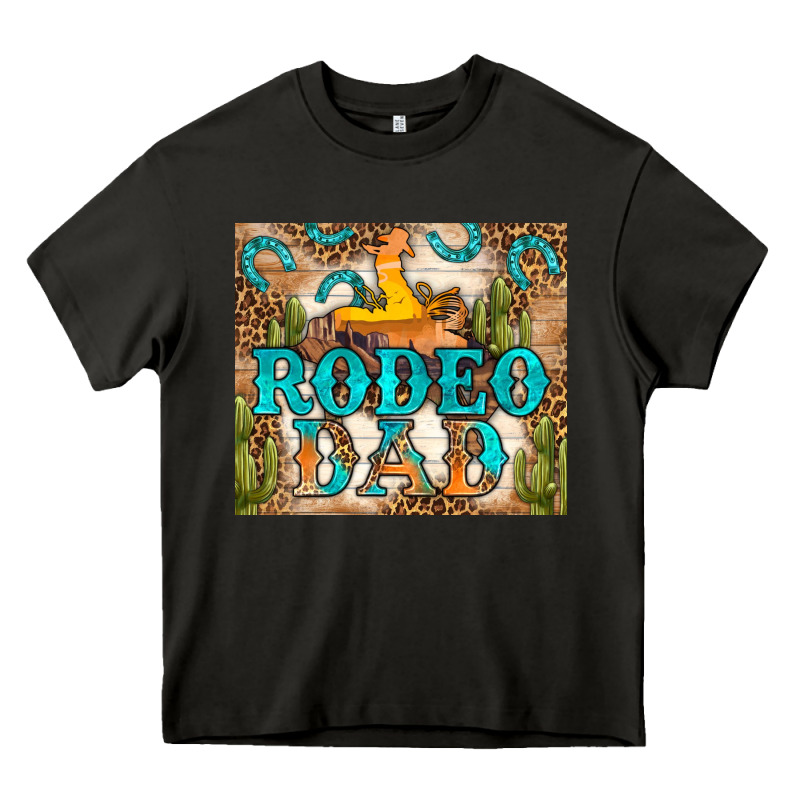 Western Rodeo Dad Tumbler Heavy Core Tee by BundleAndBundleShop | Teevron
