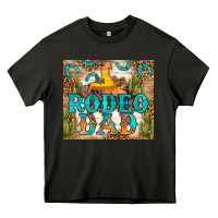 Asphalt Western Rodeo Dad Tumbler Heavy Core Tee - BundleAndBundleShop