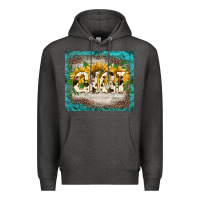 Charcoal Heather western mother's day gıgı tumbler Premium Hoodie - BarkalooDesign