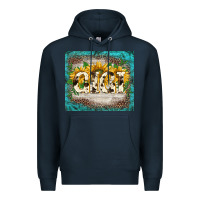 Navy western mother's day gıgı tumbler Premium Hoodie - BarkalooDesign