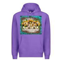 Purple western mother's day gıgı tumbler Premium Hoodie - BarkalooDesign