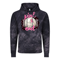 Cloud Black Pink Out Volleyball Vintage Hoodie - BarkalooDesign