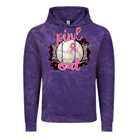 Cloud Purple Pink Out Volleyball Vintage Hoodie - BarkalooDesign