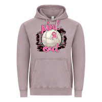 Vintage Zinc Pink Out Volleyball Vintage Hoodie - BarkalooDesign