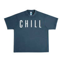 Midnight Navy chill Urban Heavy Tee - DesigneFamous